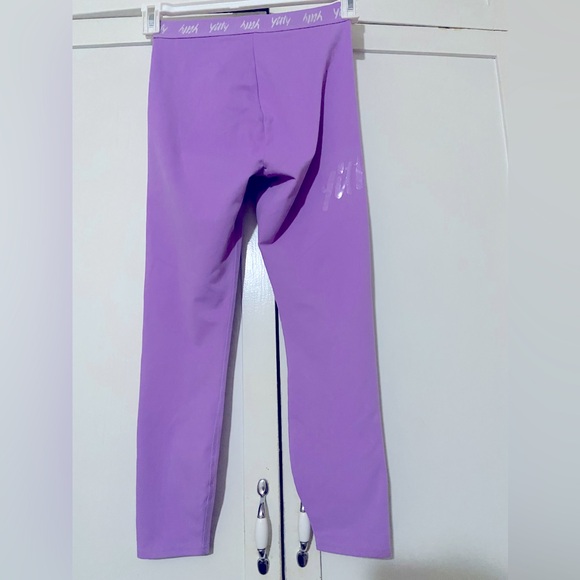 Women's Yitty Major Label Shaping High Waist Logo Legging in Purple, - Picture 4 of 6